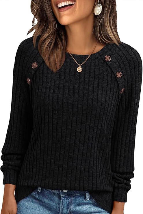 Womens Long Sleeve T Shirts Casual