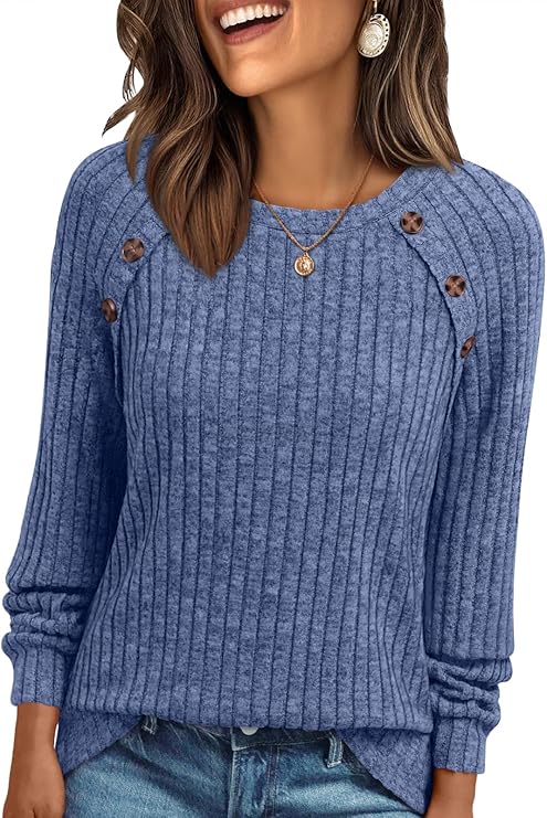 Womens Long Sleeve T Shirts Casual